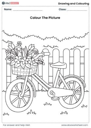 sample drawing and coloring worksheet pdf animal practice for kids